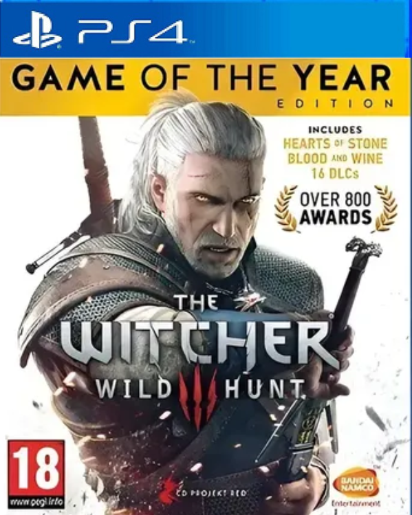PS4 THE WITCHER 3 GAME OF THE YEAR EDITION 
